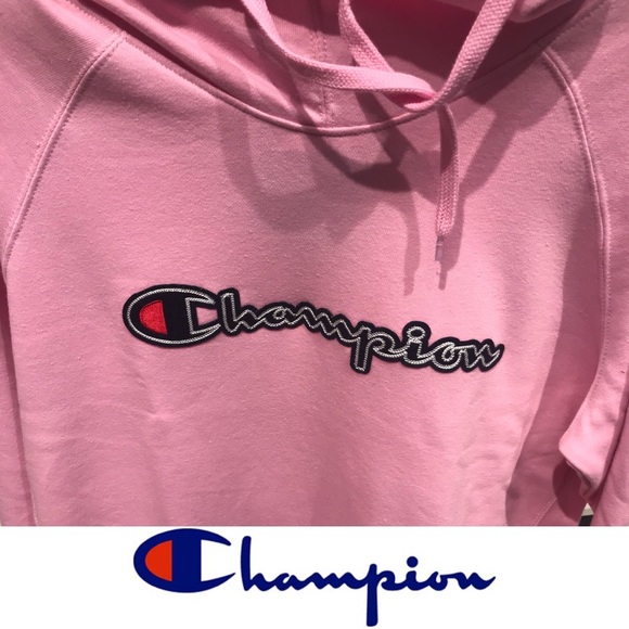 ⭐️HP⭐️Gorgeous Champion pink hoodie 💕 - Picture 2 of 7